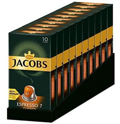 Зображення Набір кави в капсулах Nespresso Jacobs Espresso Classico 10уп