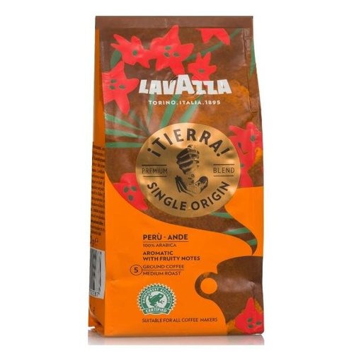Картинка Кофе молотый Lavazza Tierra Peru Ande 180 г