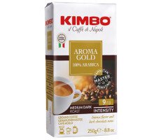 Картинка Кофе в зёрнах KIMBO AROMA GOLD 100% ARABICA 250 г
