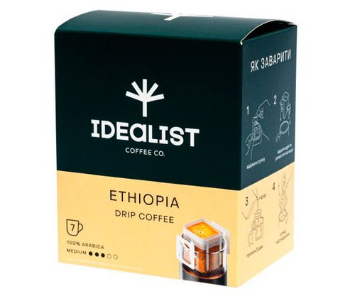Дріп кава Idealist Coffee Co Ефіопія 7 шт