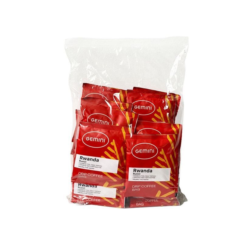 Кофе дрип Gemini Rwanda Rusizi 20 шт