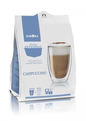 Картинка Кофе в капсулах Gimoka Cappuccino 16шт