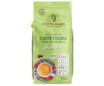 Картинка Кофе в зернах Tempelmann Aurelias Caffe Crema 1 кг
