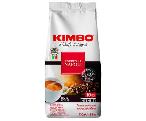 Картинка Кофе в зёрнах KIMBO ESPRESSO NEAPOLETANO 250 г