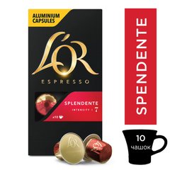 Картинка Кофе в капсулах Nespresso L`OR Espresso Splendente 10шт
