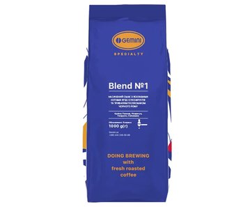 Зображення Кофе в зернах Gemini specialty Blend №1 1кг