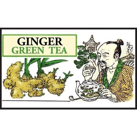 Картинка Зеленый чай Имбирь Млесна пакет з фольги 100 г
