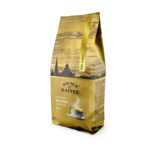 Картинка Кофе "Віденська кава" Львовский в зернах Family 1 кг