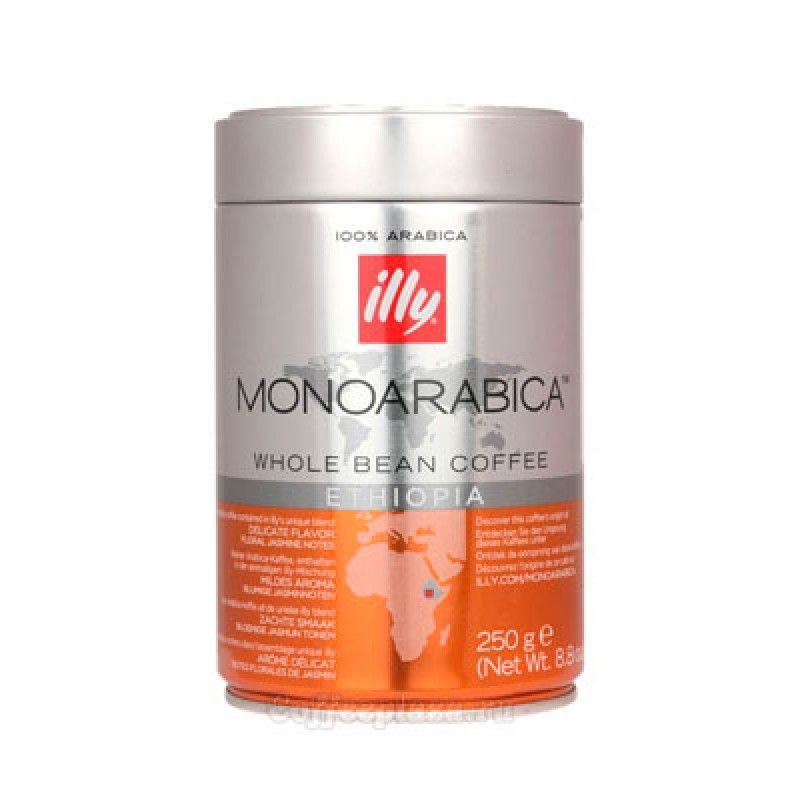 Зображення Кава в зернах ILLY Ethiopia Ефіопія 250 г з/б(ящик 12шт)