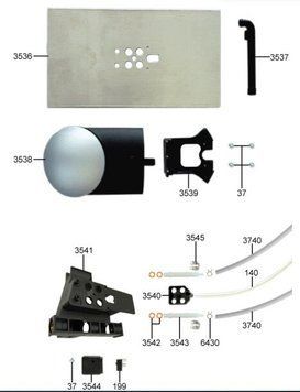 Зображення 1P315125 Трубка силіконова 3х1х200mm (560.0004.325)