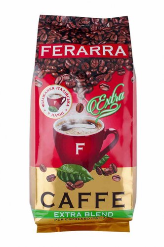 Картинка Кофе Ferarra Extra Blend в зернах 1 кг