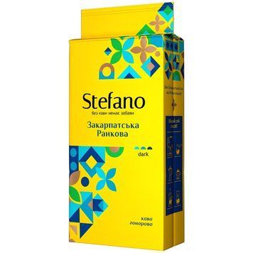 Картинка Кофе молотый STEFANO Закарпатский Утренний 230 г