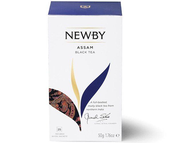 Картинка Черный чай Newby Ассам в пакетиках 25 шт (310010)