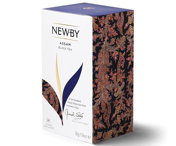 Картинка Черный чай Newby Ассам в пакетиках 25 шт (310010)