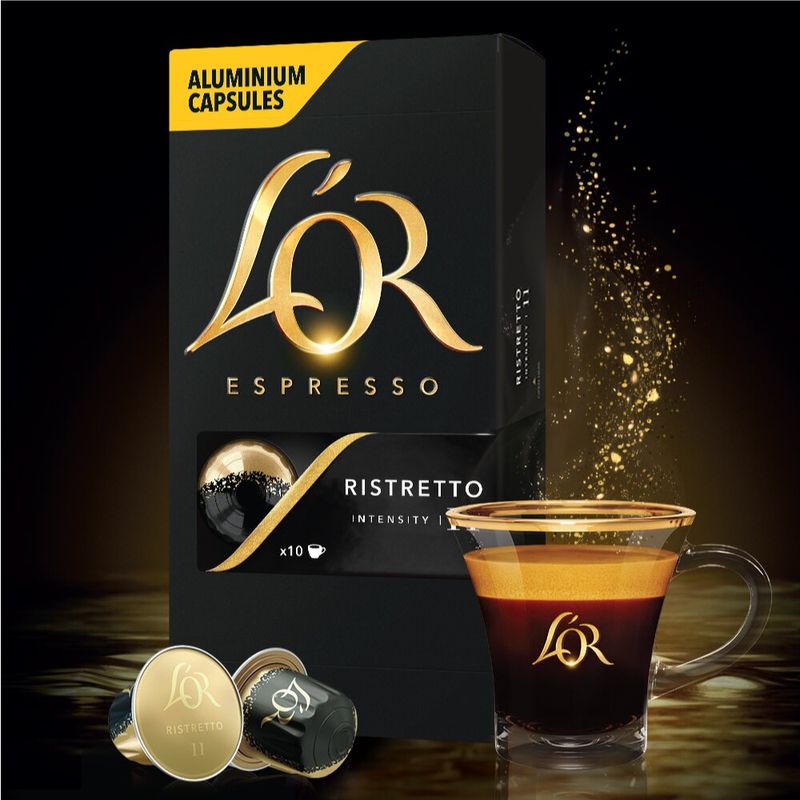 Зображення Кава в капсулах Nespresso L`OR Ristretto 10шт