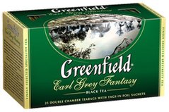 Картинка Чай Greenfield Earl Grey Fantasy 25 пакет.