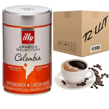 Зображення Кава в зернах ILLY Espresso Columbia Колумбія 250 г (ящик 12шт)