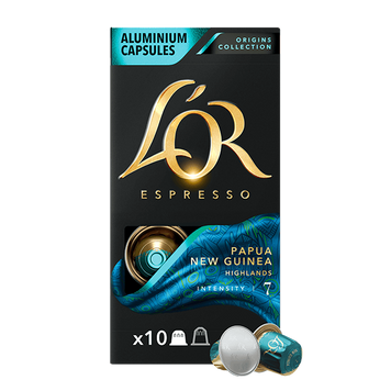 Картинка Кофе в капсулах Nespresso L`OR Popua New Guinea 10шт