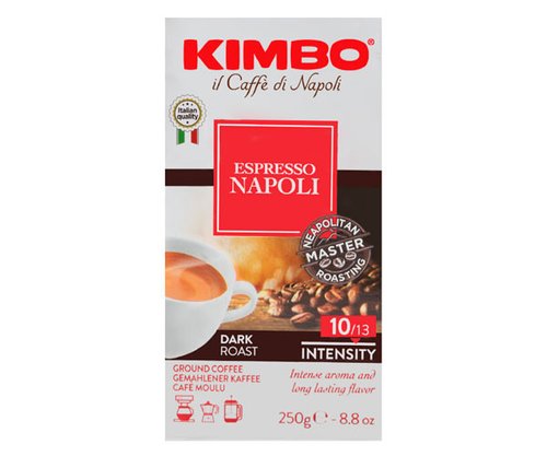 Картинка Кофе молотый KIMBO ESPRESSO NEAPOLETANO 250 г