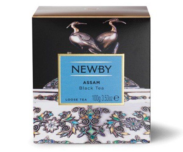 Зображення Чорний чай Newby Ассам 100 г картон (220010)