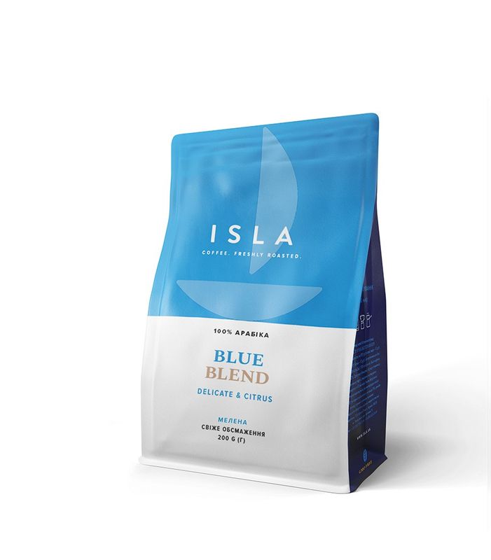 Картинка Кофе молотый Isla BLUE BLEND 200 г