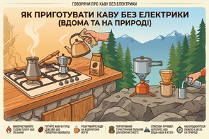 Як зробити каву без електрики: 11 способів