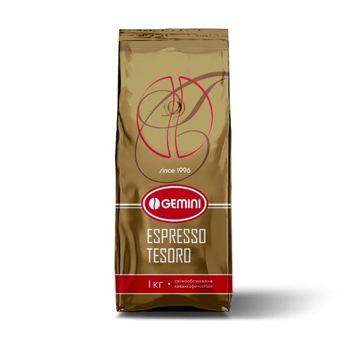 Картинка Кофе в зернах Gemini Tesoro 1 кг