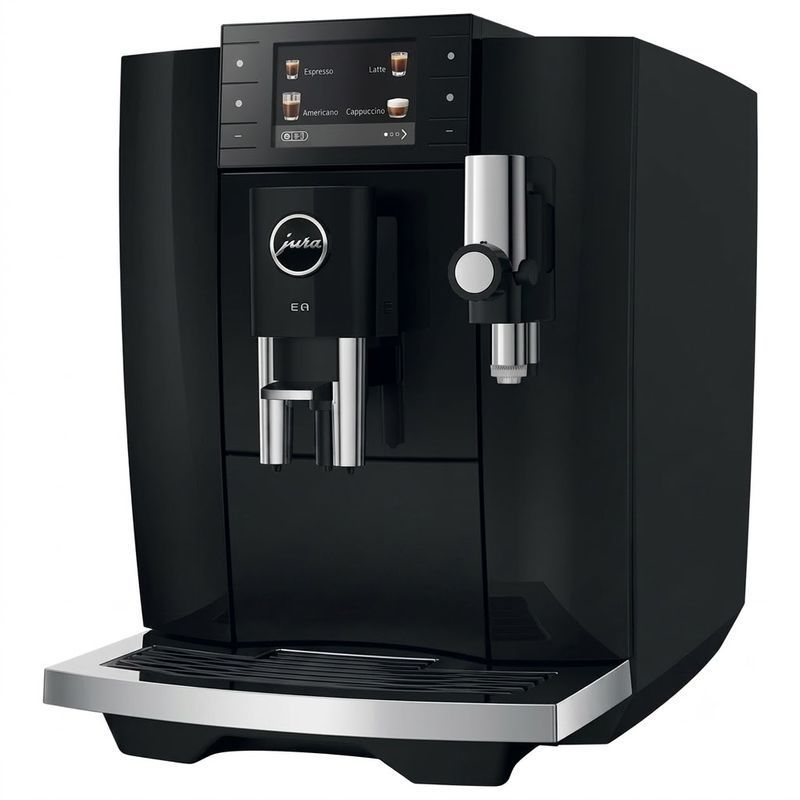 Картинка Кофемашина JURA E8 Piano Black ED