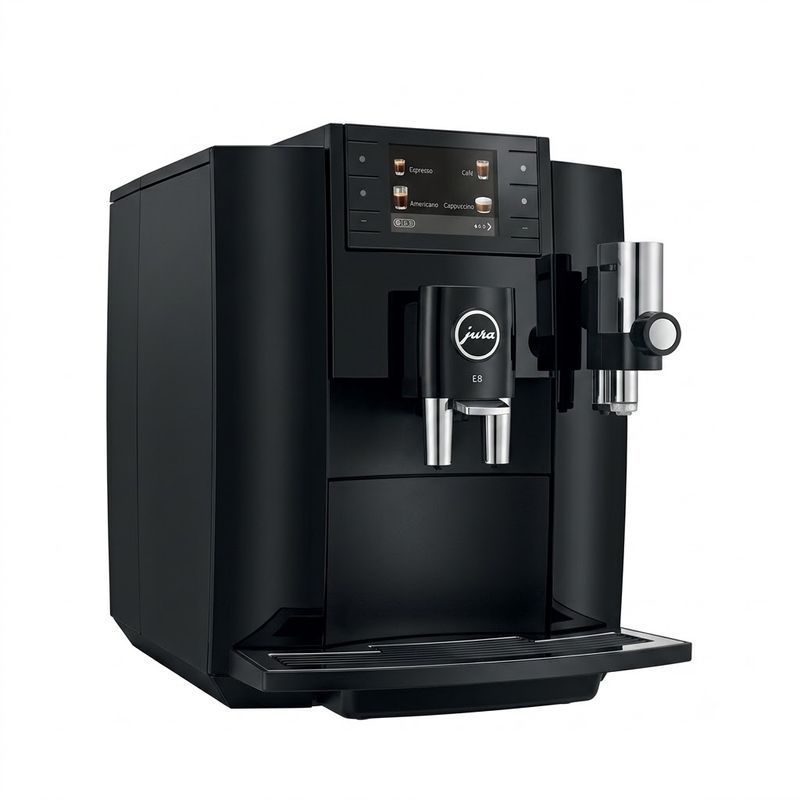 Картинка Кофемашина JURA E8 Piano Black ED