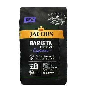 Зображення Кава в зернах Jacobs Бариста Espresso 200г