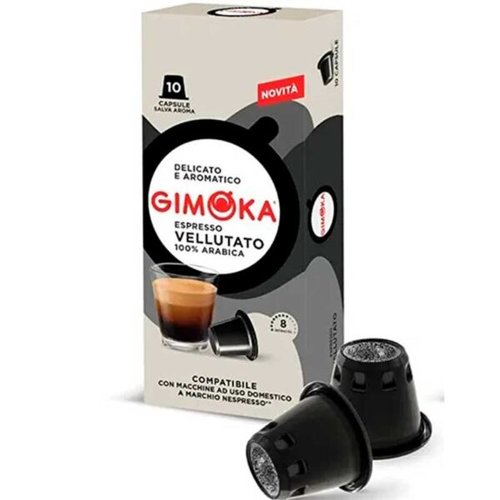 Картинка Кофе в капсулах Nespresso Gimoka Vellutato 100% Arabica 10шт