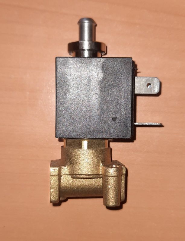 Картинка Электроклапан горячей воды трехходовой 1/8 220 V AC 50Hz Saeco 11004637 (11011462)
