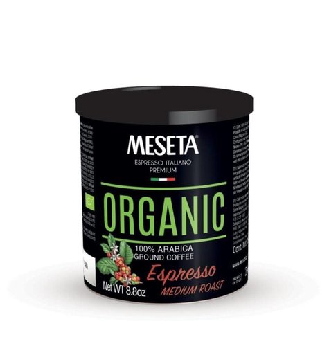 Зображення Мелена кава Meseta ORGANIC Ground Coffee, Medium Roast 250 г