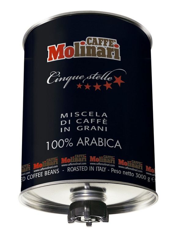 Зображення Кава в зернах Caffe Molinari Five stars 100% Arabica 3 кг
