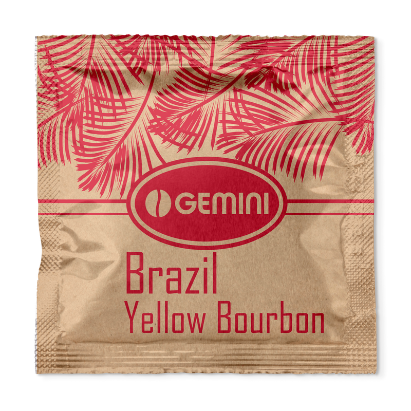 Картинка Кофе в чалдах Gemini Бразилия Желтый Бурбон 100 шт