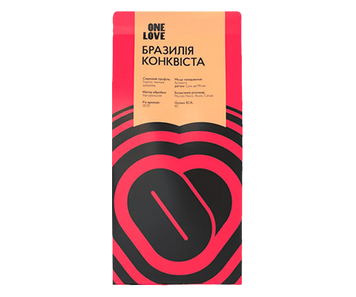 Картинка Кофе в зернах One Love Brazil Conquista, 1 кг