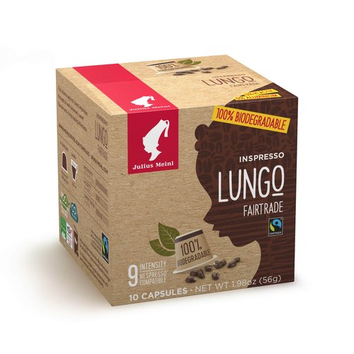 Зображення Кава в капсулах Nespresso Julius Meinl Lungo Fairtrade 10шт