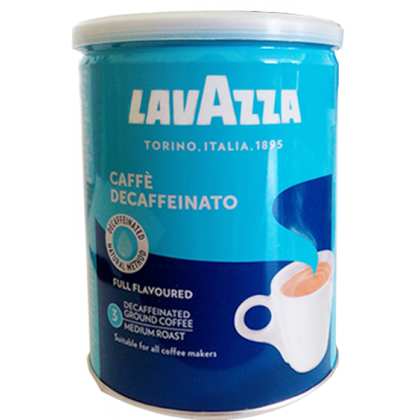 Картинка Кофе молотый Lavazza Dek Decaffeinato (без кофеина) 250 г ж/б