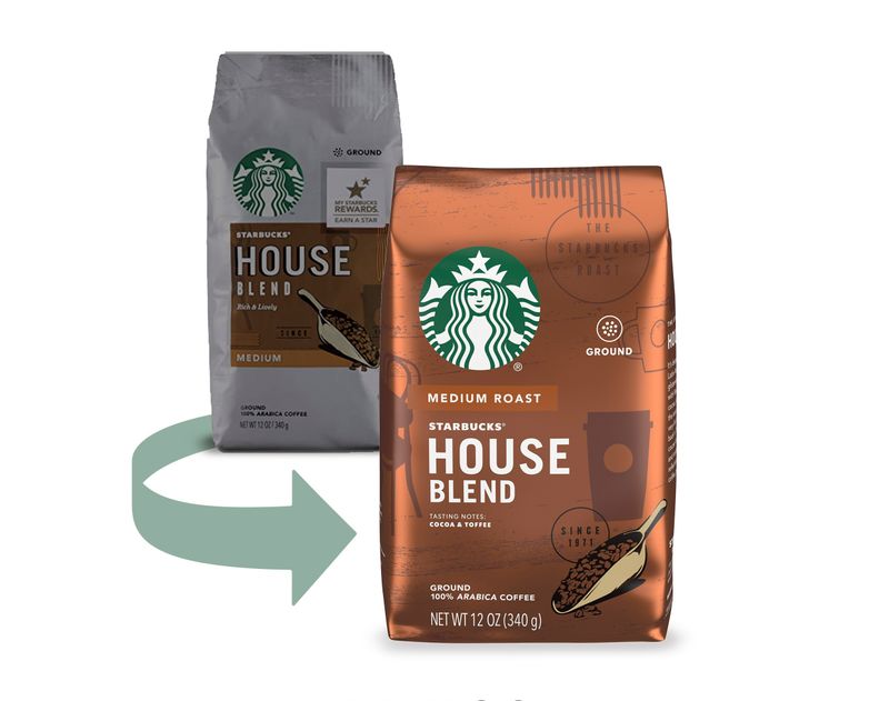 Картинка Кофе молотый Starbucks House blend 340г