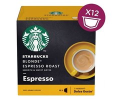 Картинка Кофе в капсулах Starbucks Dolce Gusto Blonde Espresso 12шт