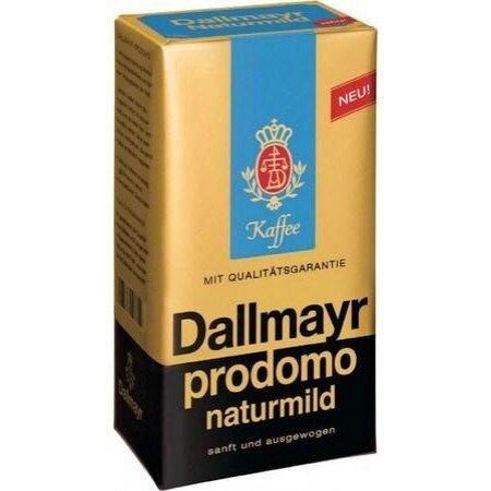 Картинка Кофе молотый Dallmayr Prodomo Naturmild 500 г