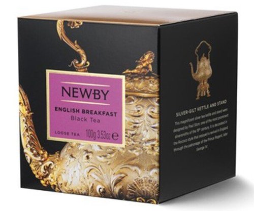 Картинка Черный чай Newby Английский завтрак 100 г картон (220050)