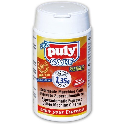 Картинка Таблетки для чистки групп Puly Caff 100 шт по 1,35 г