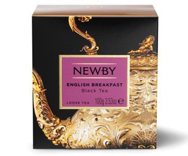 Картинка Черный чай Newby Английский завтрак 100 г картон (220050)