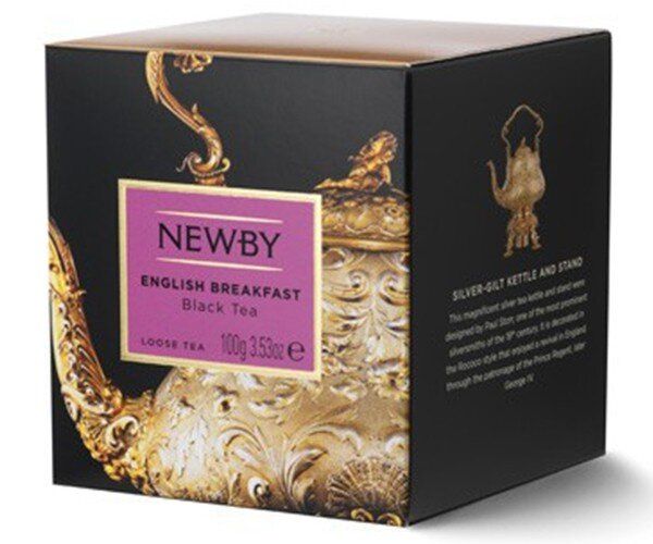 Зображення Чорний чай Newby Англійський сніданок 100 г картон (220050)