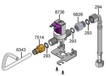Зображення 1H326003 Трубка тефлоновая D8 Х6mm (560.0002.321)