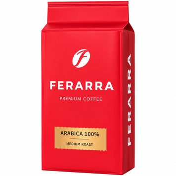 Картинка Кофе молотый Ferarra 100% Arabica 250 г