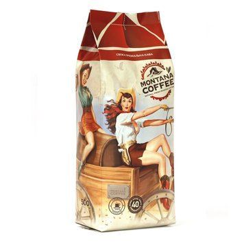 Картинка Кофе в зернах Montana Coffee Арабика Эфиопия Сидамо 500 г