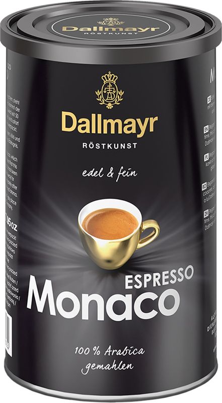Картинка Кофе молотый Dallmayr Espresso Monaco ж/б 200 г