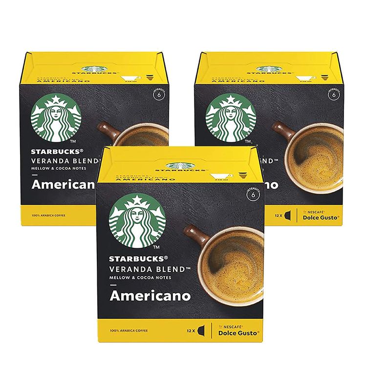 Зображення Кава в капсулах Starbucks Dolce Gusto Veranda Blend Americano 12шт